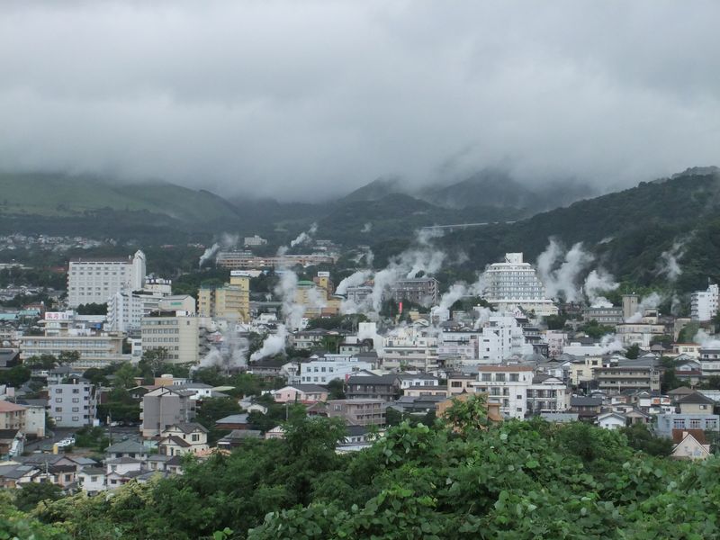 別府湯けむり