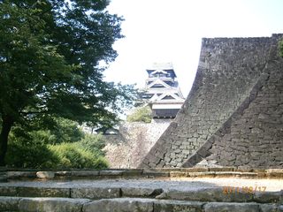 熊本城そりかえり